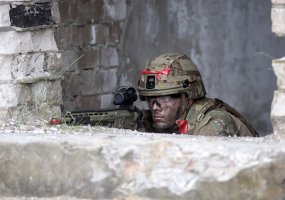 Gaižiūnų poligone - oro uosto perėmimo operacija - 2