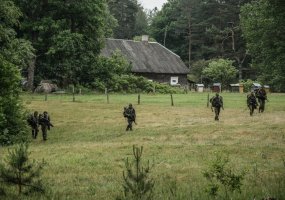 Kartu su 5 tūkst. karių tarptautinėse pratybose „Iron Wolf 2016“ treniruojasi ir Kęstučio... - 1