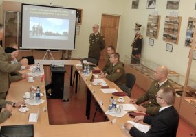 Lenkijos Baltstogės regioninio karinio štabo vadovybės vizitas Krašto apsaugos savanorių pajėgose - 1