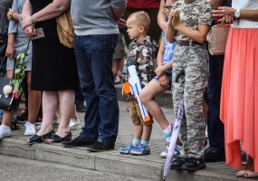 Marijampolėje į atsargą  išleista apie 200 nuolatinę privalomąją pradinę karo tarnybą baigusių karių - 4