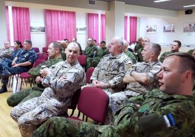 Latvijoje vyko Baltijos šalių kariuomenių vyriausiųjų puskarininkių seminaras - 4