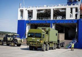 Allied troops come to take part in an exercise in Lithuania this weekend - 1