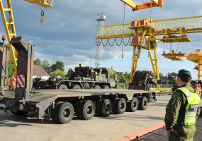 German PzH2000 Howitzer artillery battery deployed for training in Lithuania - 2