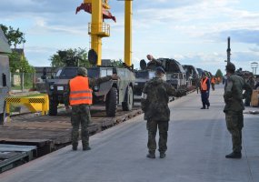 German PzH2000 Howitzer artillery battery deployed for training in Lithuania - 6