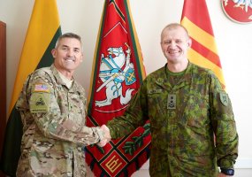 Cooperation between Lithuania and the Pennsylvania National Guard will be continued and enhanced  - 1