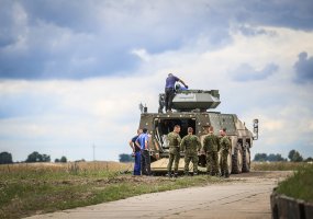 Representatives of the Ministry of National Defence and the Lithuanian Armed Forces observed... - 1