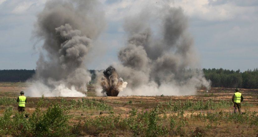 The part of Exercise Iron Wolf 2016 running in Pabradė wrapped up with a dynamic display 