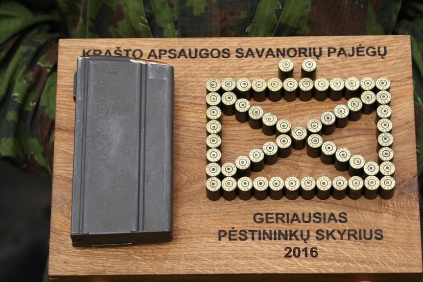Geriausio KASP pėstininkų skyriaus vardą susigrąžino Didžiosios Kovos rinktinės kariai savanoriai
