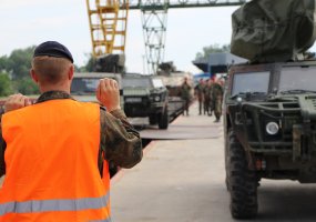 Išvyko keturis mėnesius Lietuvoje treniravęsi Vokietijos 291 bataliono kariai - 2