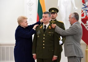 Lietuvos kariuomenės Sausumos pajėgoms vadovauja brg. gen. V. Rupšys - 1