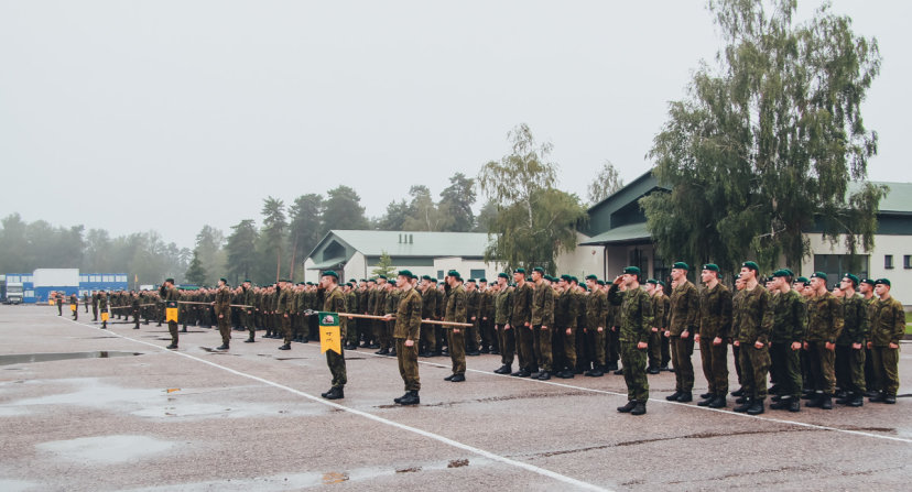 Vaidoto batalionas į atsargą išleido 459 šauktinius karius, bataliono vadu paskirtas plk. ltn....