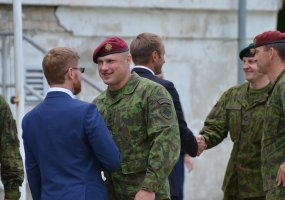 Pasikeitė Krašto apsaugos savanorių pajėgų rinktinės Šiauliuose ir Oro gynybos bataliono... - 2