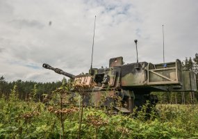 Amerikiečių seržantas pratybose „Ugninis griausmas 2016 - 2
