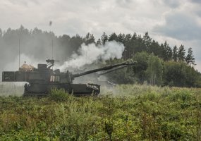 Amerikiečių seržantas pratybose „Ugninis griausmas 2016 - 4