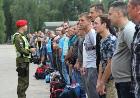 Į kartotinius mokymus Vaidoto batalione atvyko per 160 rezervo karių - 1