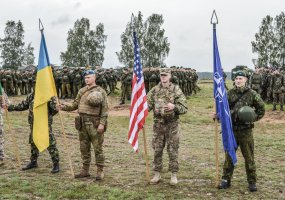 „Ugninis griausimas 2016“: ukrainiečių pamokos NATO kariams  - 5