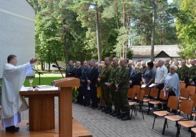 Per 24-ąsias LDK Kęstučio MPB įkūrimo metines – vadų pasikeitimo ceremonija - 1
