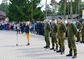 Per 24-ąsias LDK Kęstučio MPB įkūrimo metines – vadų pasikeitimo ceremonija - 2