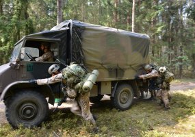 Prasideda Geriausio Sausumos pajėgų skyriaus varžybos, jose pirmą kartą dalyvaus  ir šauktiniai,... - 5