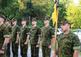 Juozo Vitkaus inžinerijos batalione tarnybą pradeda antroji nuolatinės privalomosios pradinės... - 2
