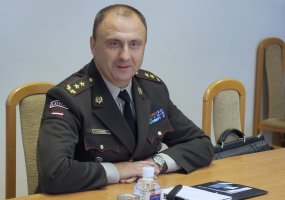 Karo akademijoje – Baltijos gynybos koledžo viršininko vizitas - 1