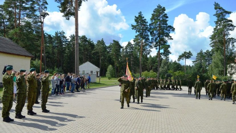 Per 24-ąsias LDK Kęstučio MPB įkūrimo metines – vadų pasikeitimo ceremonija