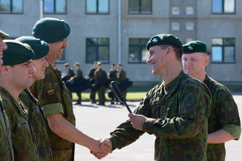 Vaidoto batalione – rezervistų išlydėjimo ceremonija