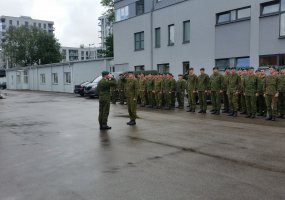 Lietuvos kariuomenės Depų tarnyboje pareigas pradeda eiti vyr. puskarininkis - 2