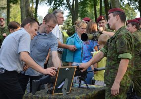 Kalvarijoje atkurta Krašto apsaugos savanorių pajėgų 110-oji lengvųjų pėstininkų kuopa - 4