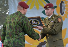 Kalvarijoje atkurta Krašto apsaugos savanorių pajėgų 110-oji lengvųjų pėstininkų kuopa - 1