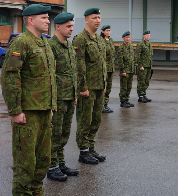 Lietuvos kariuomenės Depų tarnyboje pareigas pradeda eiti vyr. puskarininkis