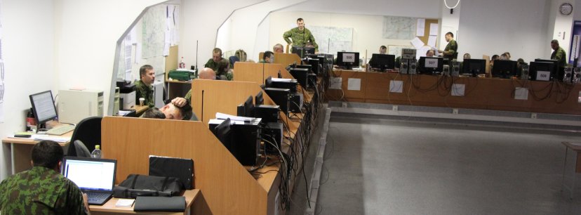 Sausumos ir mokymo pajėgų padaliniai treniruojasi planuoti ir organizuoti šalies teritorinę gynybą 
