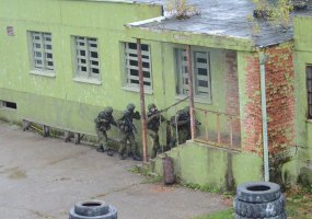 Pirmasis pratybų „Saulės kirtis 2016“  etapas  - 1