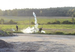 Pirmasis pratybų „Saulės kirtis 2016“  etapas  - 2
