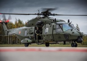 Baigę bendras pratybas, išvyko Belgijos rotacinių pajėgų kariai - 3