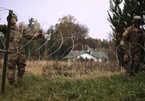 Lithuanian volunteer soldiers train side by side with allied colleagues  - 4