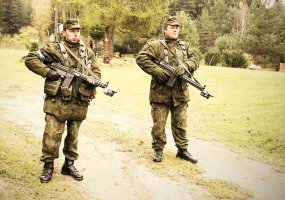 Lithuanian volunteer soldiers train side by side with allied colleagues  - 5