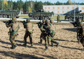 Rotational force from Belgium finished joint training in Lithuania, left for home - 1