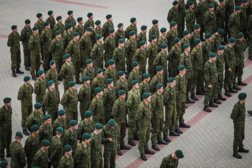 Rukloje bazinį kario kursą pradėjo virš 400 karių