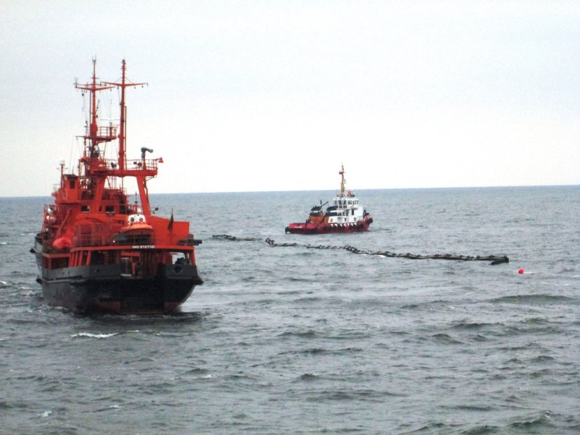 Baltijos jūroje vyko naftos taršos likvidavimo pratybos