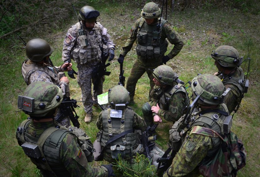Baltic Battalion on standby for the NATO Response Force starts training in Silver Arrow 2016