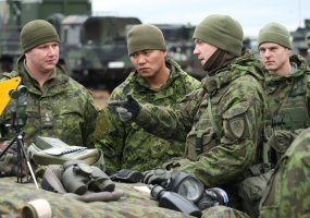 Visagine - tarptautinių pratybų „Geležinis kardas - 4