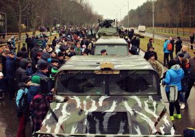 Apžiūrėti NATO techniką ir ginkluotę panoro keli tūkstančiai Visagino gyventojų ir svečių - 3