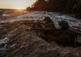 Rezervo karių pagrindu suformuotas batalionas „Feniksas“ dalyvauja tarptautinėse pratybose... - 3