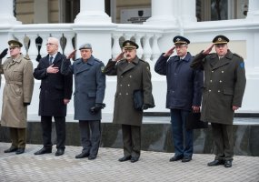 National defence leadership met with Chief of Defence of Ukraine General Viktor Muzhenko in Vilnius  - 1