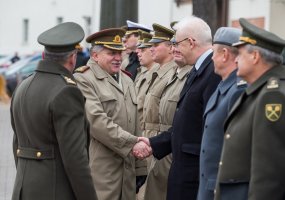 National defence leadership met with Chief of Defence of Ukraine General Viktor Muzhenko in Vilnius  - 2