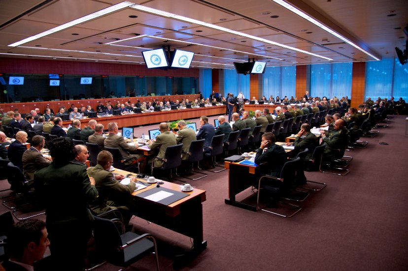 European Union Military Committee discussed European security and defence at a meeting in Brussels