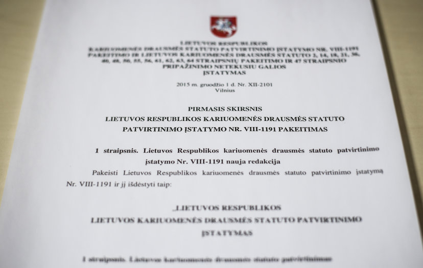Dėl Kaišiadoryse sulaikytų neblaivių karių pradėtas tarnybinis patikrinimas
