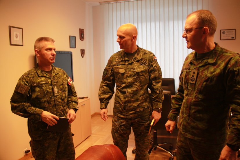 Allied Command Operations Command Senior Enlisted Leader paid a visit to Lithuania