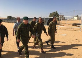 Lietuvos kariuomenė siekia glaudesnio bendradarbiavimo su Izraelio kariuomene - 3
